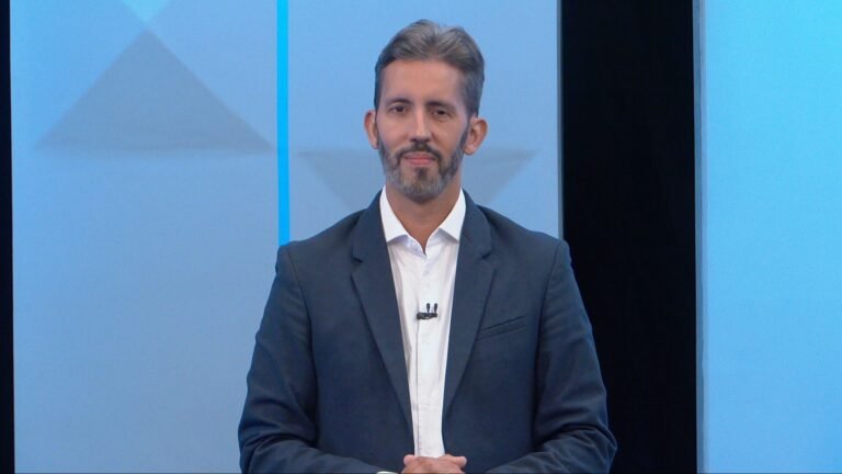 Leandro Grass dá entrevista à Globo