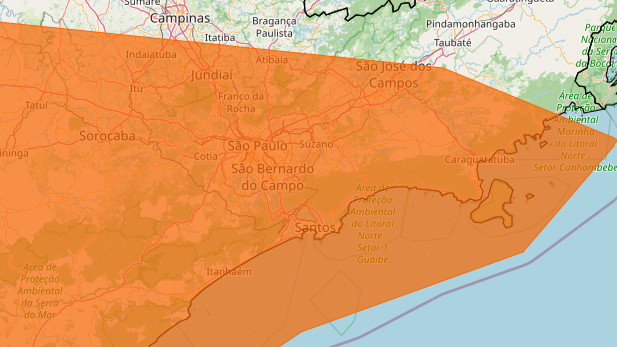 Litoral de SP entra em alerta para tempestades no fim de semana; veja previsão