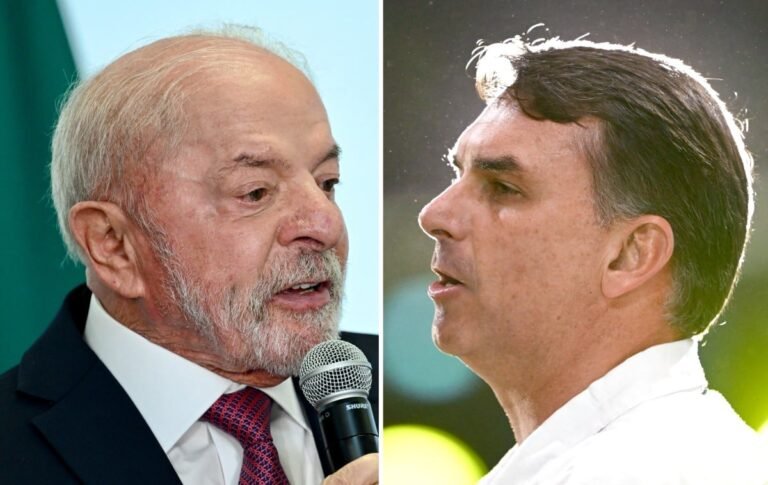 ‘Não vou permitir que um miliciano me chame de nove dedos’, diz Lula a Flávio Bolsonaro