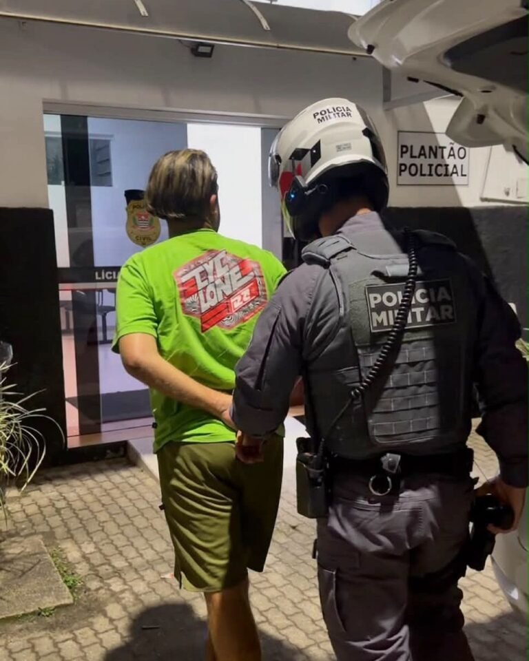 Patrulhamento de moto em Ubatuba resulta na captura de procurado