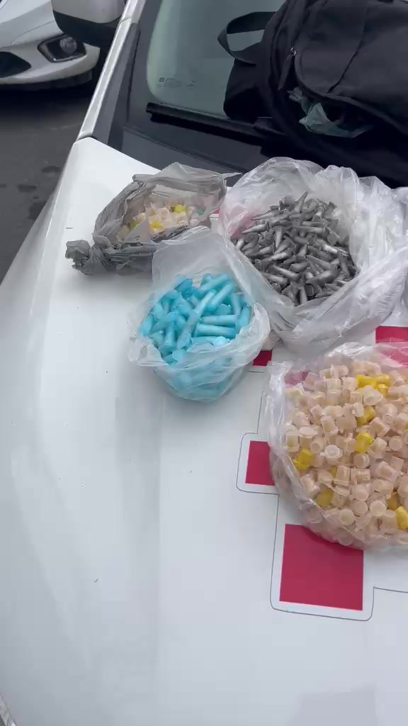 Polícia apreende centenas de drogas em mata de Olaria