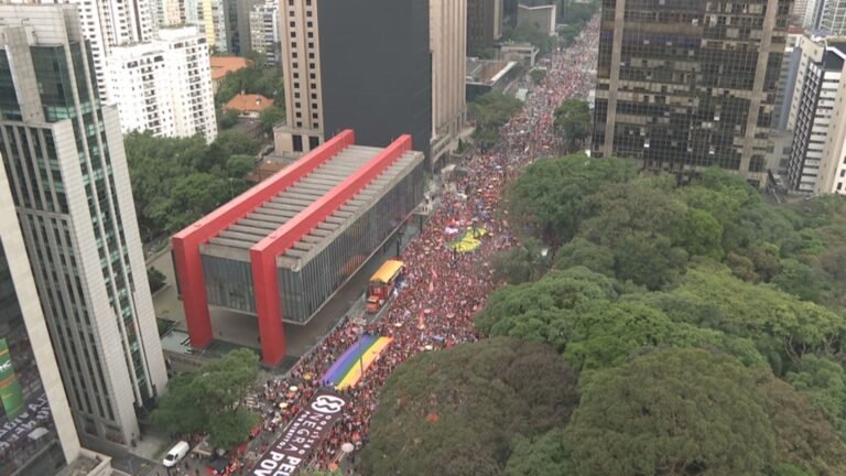 Lula realiza último ato na Paulista sem drones