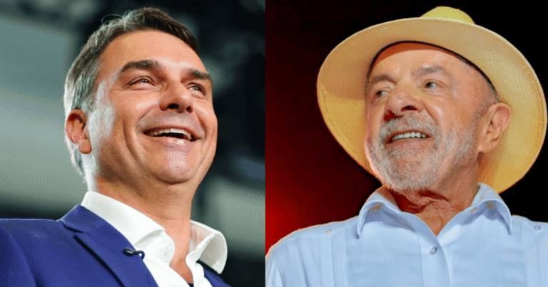 Flávio Bolsonaro e Lula lideram votação nacional