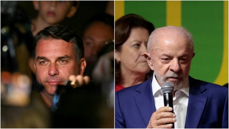 Flávio Bolsonaro e Lula disputam segundo turno presidencial